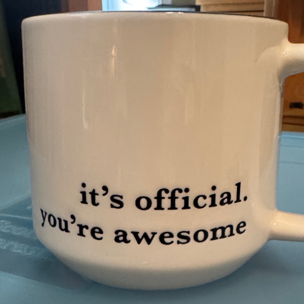 Threshold Cream Stoneware Mug NWT